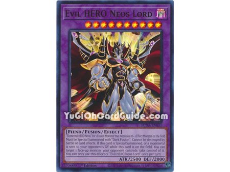 Evil HERO Neos Lord (Quarter Century Rare)