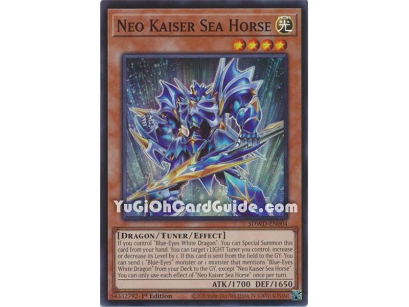 Neo Kaiser Sea Horse (Super Rare)