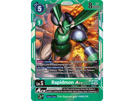 Rapidmon ACE (Super Rare)