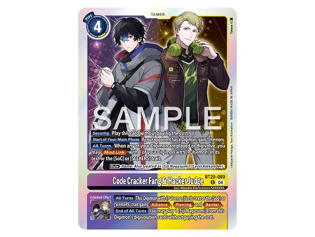 Code Cracker Fang & Hacker Judge (Rare)