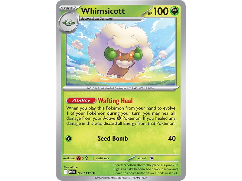 Whimsicott (Rare Holofoil) Whimsicott (Rare Holofoil)