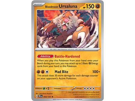 Bloodmoon Ursaluna (Rare Holofoil)