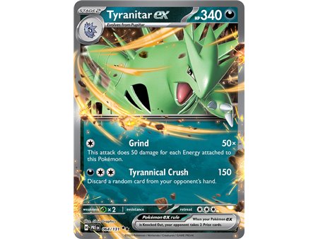 Tyranitar ex (Double Rare)