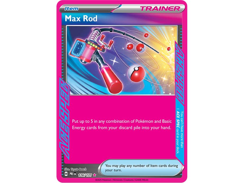 Max Rod (ACE SPEC Rare) Max Rod (ACE SPEC Rare)