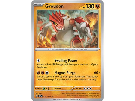 Groudon (Rare/Reverse Holofoil)