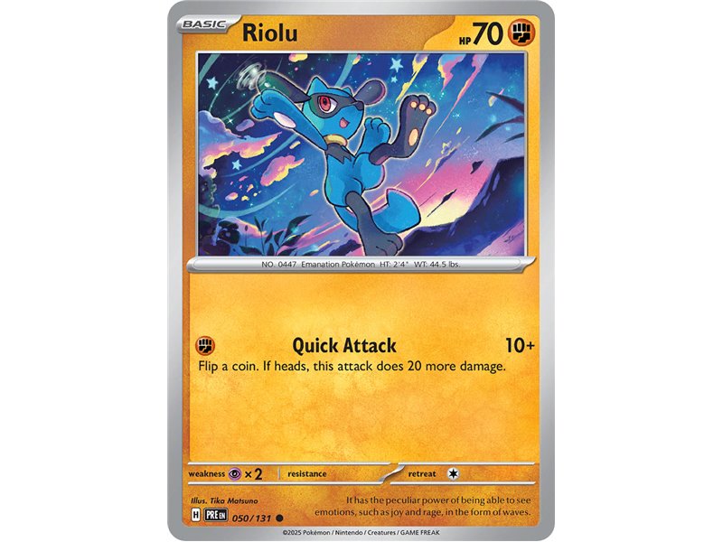 Riolu (Common/Reverse Holofoil) Riolu (Common/Reverse Holofoil)