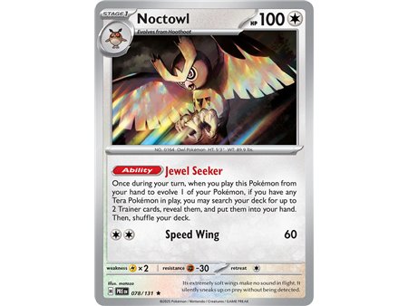 Noctowl (Rare/Reverse Holofoil)