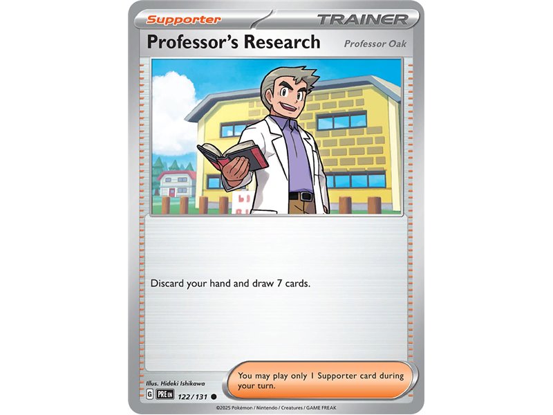 Professor�s Research (Professor Oak) (Common/Reverse Holofoil)