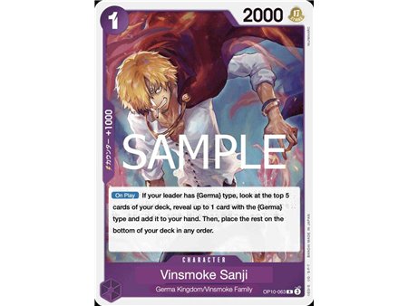 Vinsmoke Sanji (Rare)