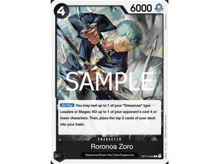 Roronoa Zoro (Rare)
