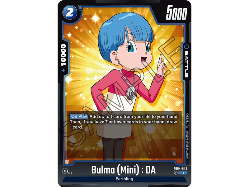Bulma (Mini) : DA (Rare)