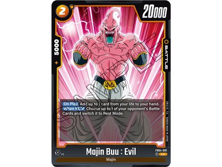 Majin Buu : Evil (Uncommon)
