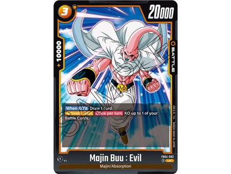 Majin Buu : Evil (Uncommon)