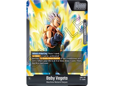 Baby Vegeta // Super Baby 2 (Alternate Art)