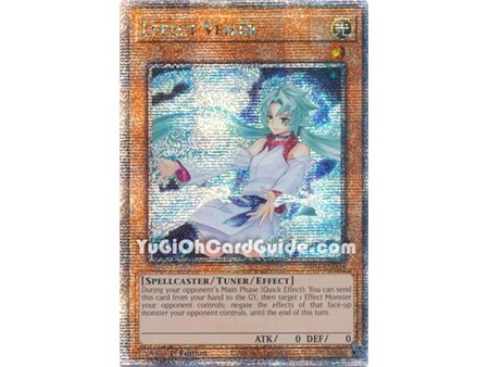 Effect Veiler (New Artwork) (Quarter Century Secret Rare)