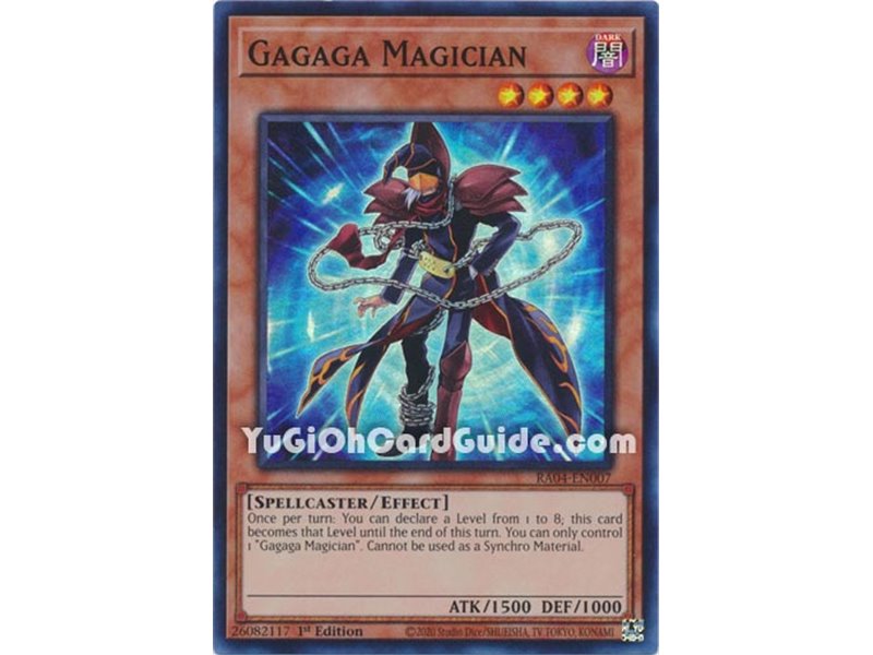 Gagaga Magician (Quarter Century Secret Rare)