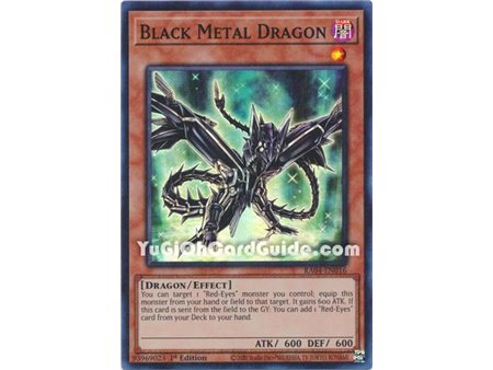 Black Metal Dragon (Collector's Rare)