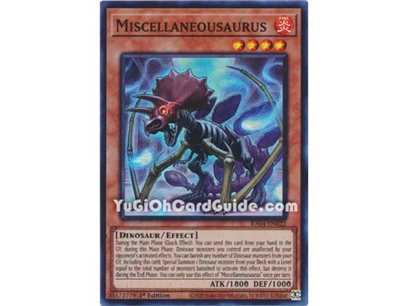 Miscellaneousaurus (Super Rare)