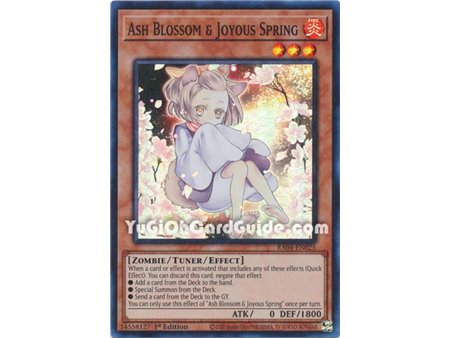 Ash Blossom & Joyous Spring (Alterante Artwork) (Platinum Secret Rare)