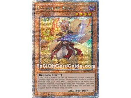 Fallen of Albaz (New Artwork) (Quarter Century Secret Rare)