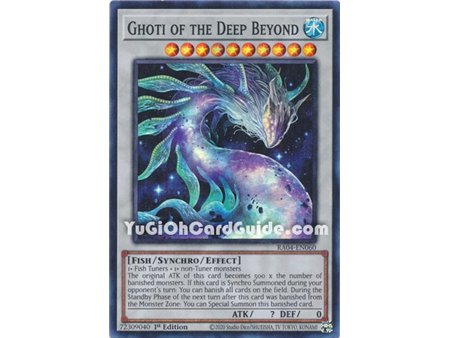 Ghoti of the Deep Beyond (Platinum Secret Rare)