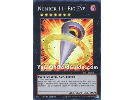Number 11: Big Eye (Collector's Rare)