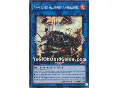 Amphibious Swarmship Amblowhale (Super Rare)