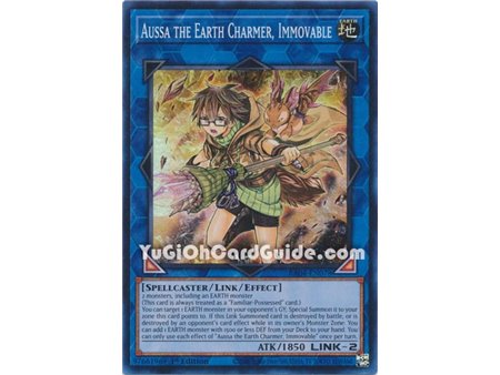 Aussa the Earth Charmer, Immovable (Ultimate Rare)