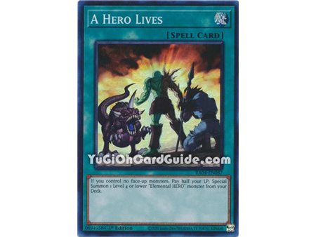 A Hero Lives (Secret Rare) 