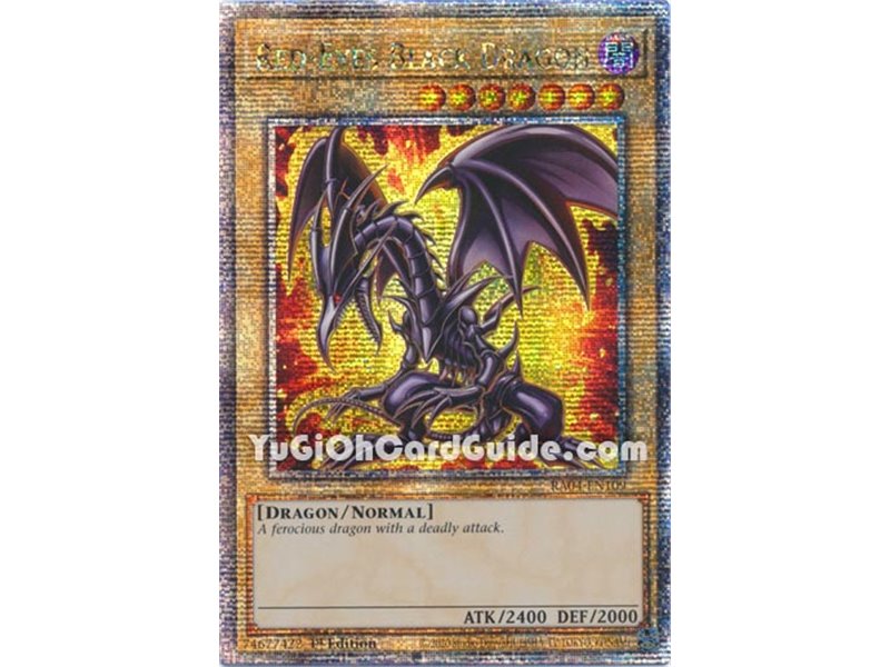 Red-Eyes Black Dragon (7th Artwork) (Quarter Century Secret Rare)