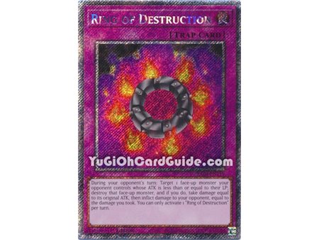 Ring of Destruction (Quarter Century Secret Rare)