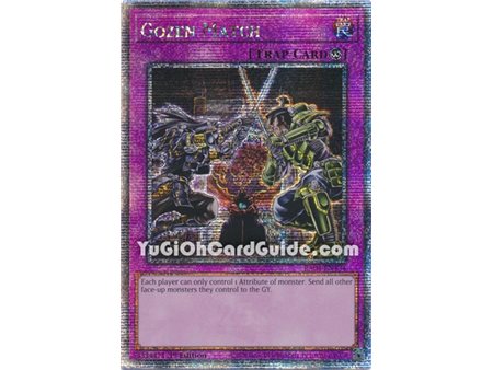 Gozen Match (Quarter Century Secret Rare)