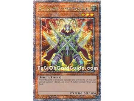 XX-Saber Emmersblade (Quarter Century Secret Rare)