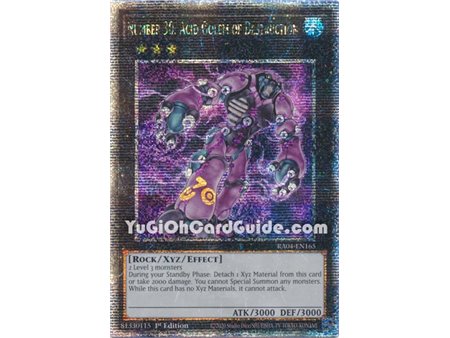 Number 30: Acid Golem of Destruction (Quarter Century Secret Rare)