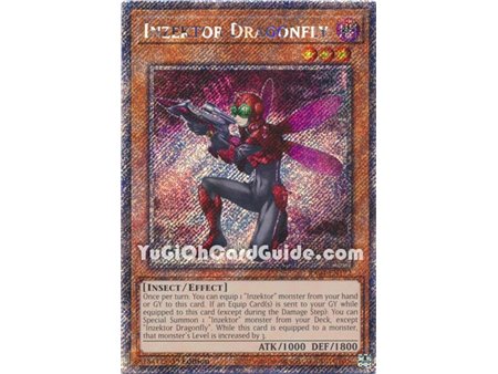 Inzektor Dragonfly (Quarter Century Secret Rare)