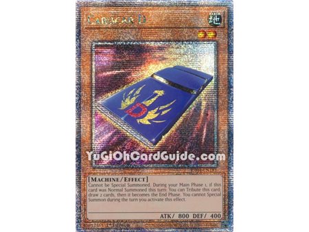 Cardcar D (Quarter Century Secret Rare)