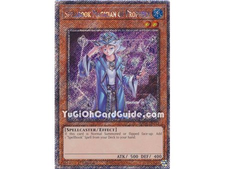 Spellbook Magician of Prophecy (Platinum Secret Rare)