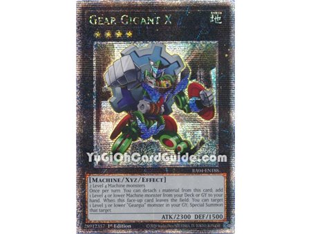 Gear Gigant X (Quarter Century Secret Rare)