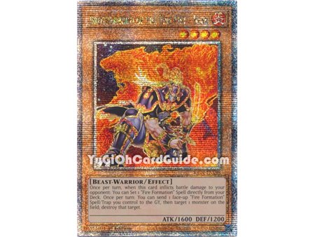 Brotherhood of the Fire Fist - Bear (Platinum Secret Rare)