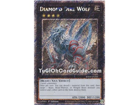 Diamond Dire Wolf (Platinum Secret Rare)