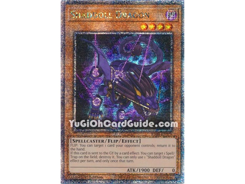 Shaddoll Dragon (Quarter Century Secret Rare)