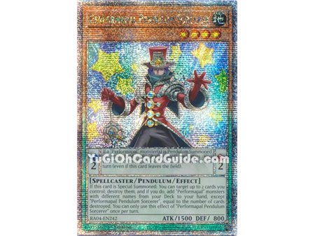 Performapal Pendulum Sorcerer (Platinum Secret Rare)