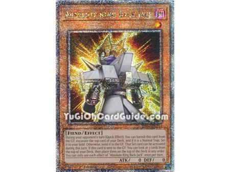 Absolute King Back Jack (Platinum Secret Rare)