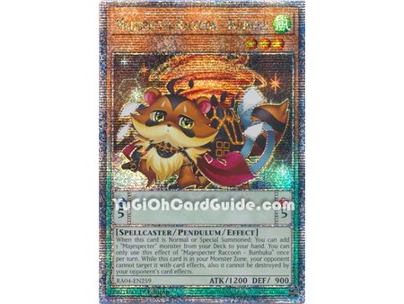 Majespecter Raccoon - Bunbuku (Quarter Century Secret Rare)