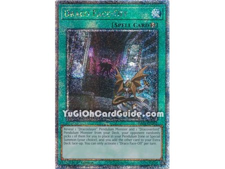 Draco Face-Off (Quarter Century Secret Rare)