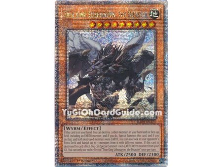 True King Lithosagym, the Disaster (Quarter Century Secret Rare)