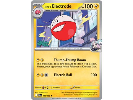 Iono's Electrode (Uncommon)