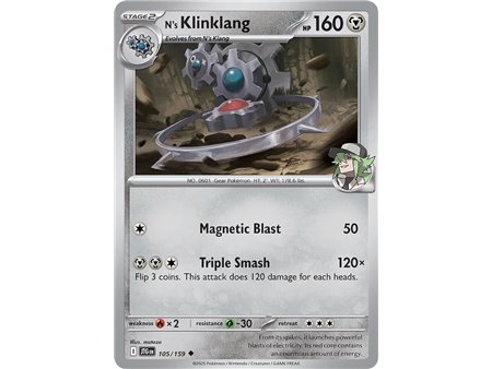 N's Klinklang (Uncommon)