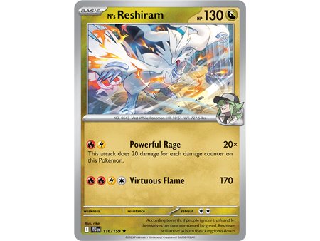 N's Reshiran (Rare/Holofoil)