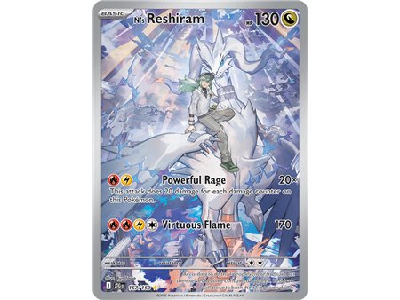 N's Reshiram (Illustrario Rare)